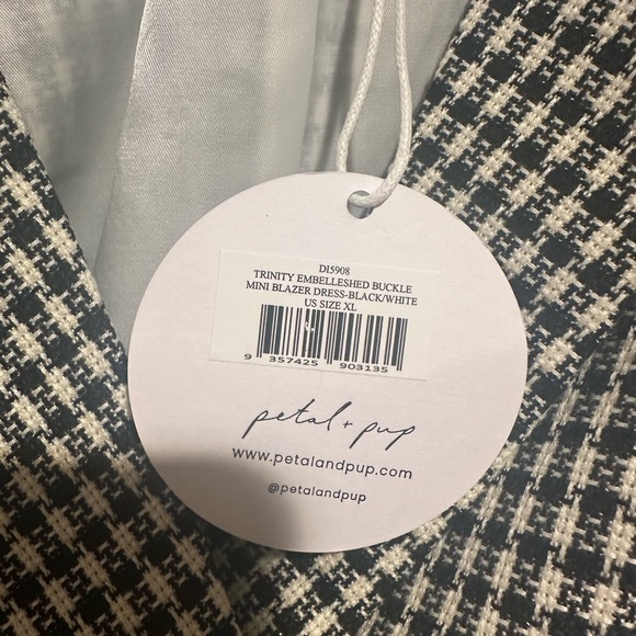 Petal and Pup Tweed Blazer Mini Dress - Picture 6 of 10